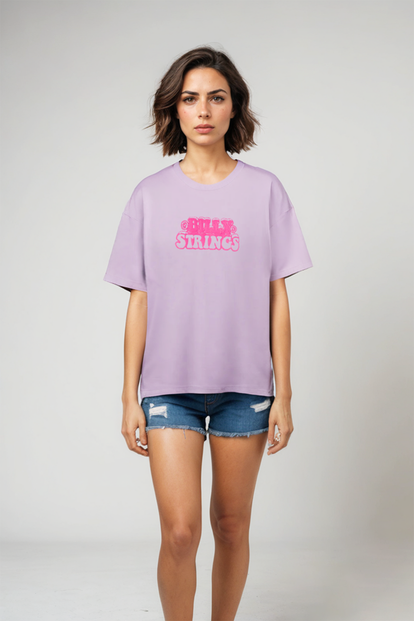 Billy Strings 3D Puff Print unisex oversized tee