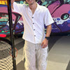 White Club Wear Corduroy Shirt