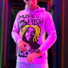 Light weight unisex fashion hoodie for music concerts