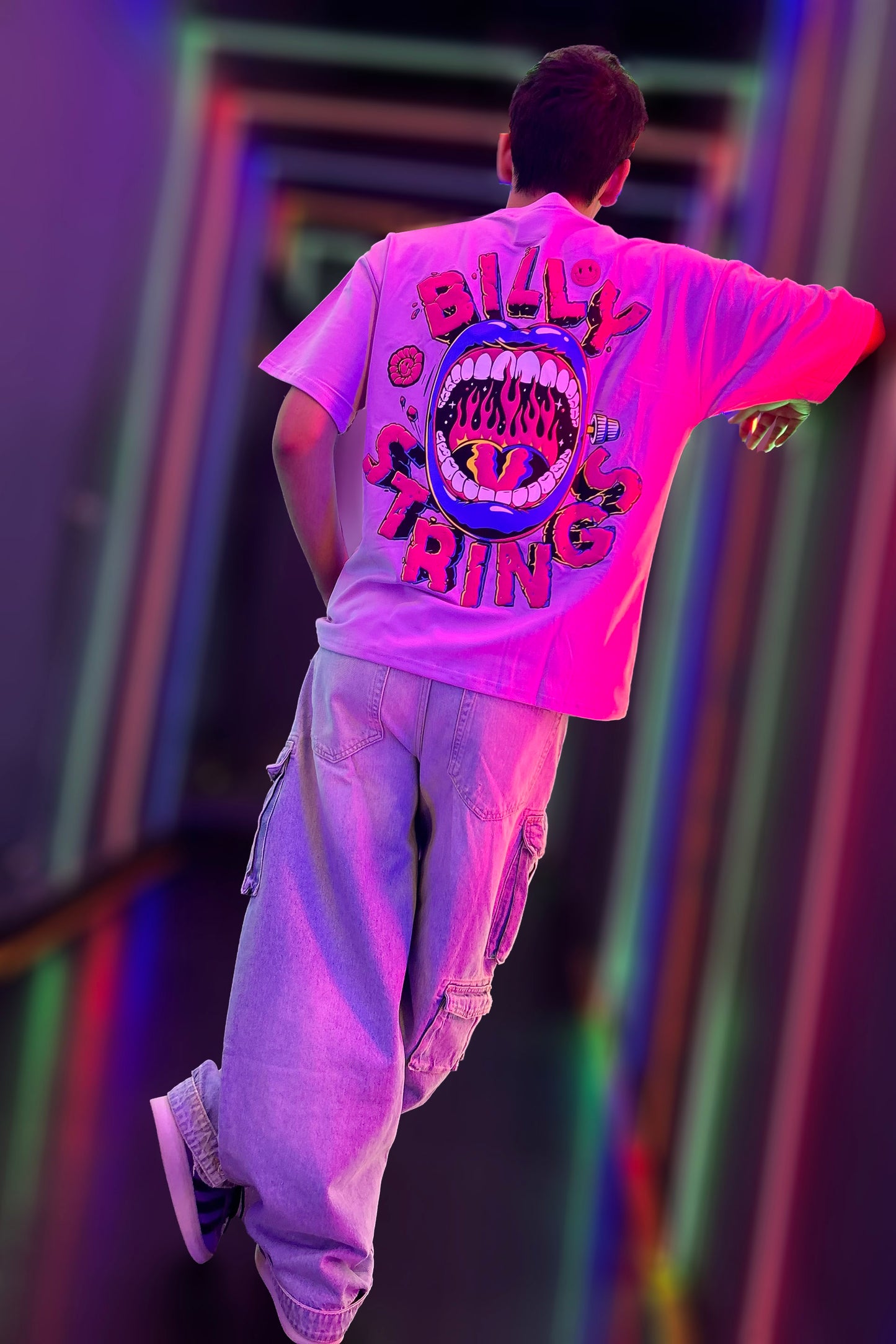 Billy Strings 3D Puff Print unisex oversized tee