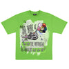 Graffiti art green short sleeve unisex