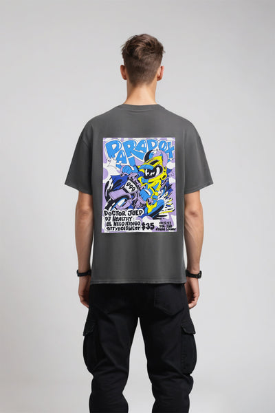 Paradox bike back print tee