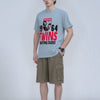 Love your hood HD print regular fit tee