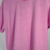 Pink stone washed unisex tee